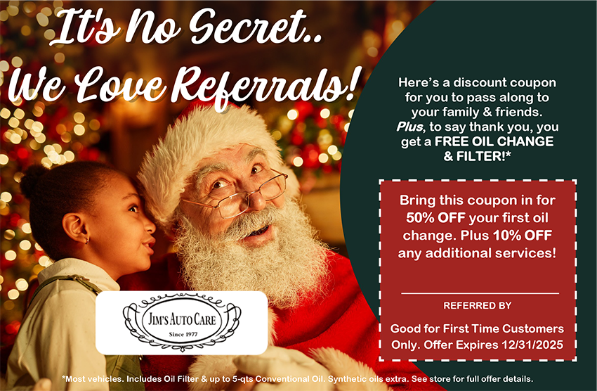 Jim’s Auto Care - We Love Referrals
